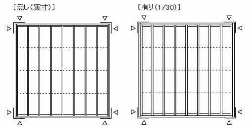 床伏図(2x4)2-4